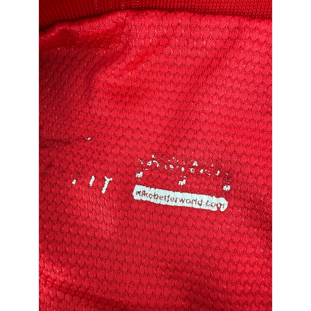 Nike Paris Saint Germain Fly Emirates Soccer Jersey Mens Medium Red Dri-FIT - Picture 7 of 16